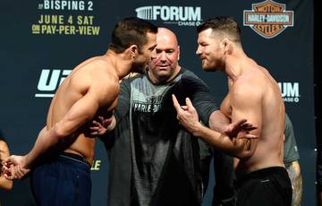 Bisping is ready for a third fight with Rockhold