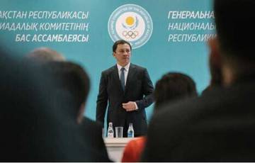 Golovkin gab eine Erklärung nach einem Treffen mit dem Präsidenten von Kasachstan ab