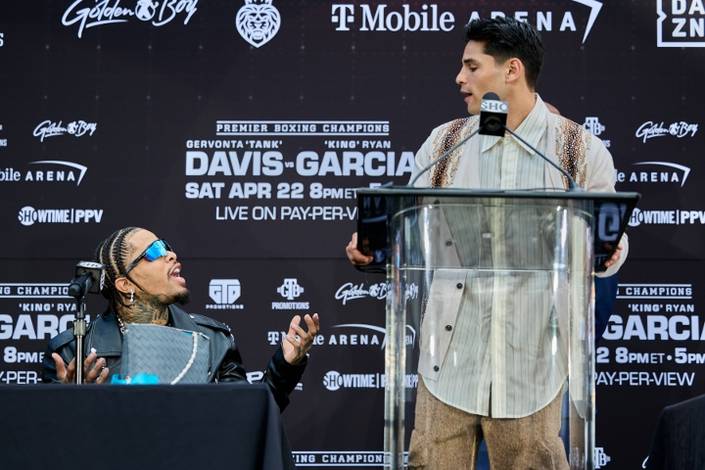Davis und Garcia gaben ihre zweite Pressekonferenz