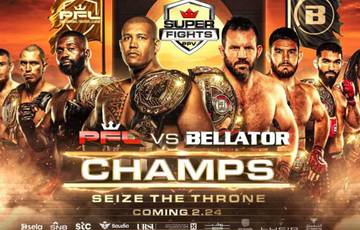 Bellator vs PFL: ligações de transmissão, ver online