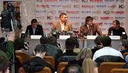 Пресс-конференции в Днепропетровске накануне турнира