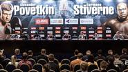 Поветкин и Стиверн встретились на пресс-конференции (фото)
