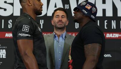 Joshua and White are pushing for a rematch