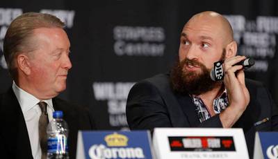 Fury's next fight will be on September 21 in the US