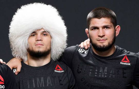Khabib's brother spoke about his help in preparing for fights