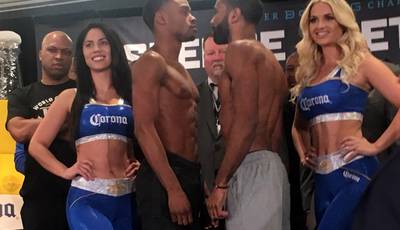 Spence and Peterson make weight
