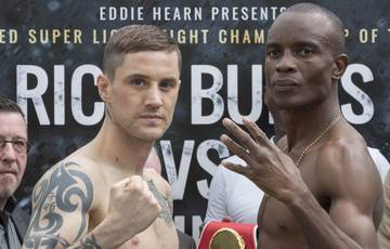 Indongo dominates Burns to unify WBA and IBF 140lb titles