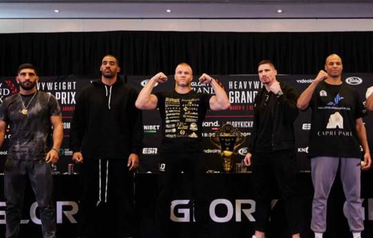 GLORY Heavyweight Grand Prix: weigh-in results