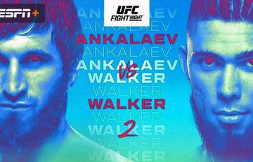 UFC Fight Night 234. Ankalaev-Walker: card completo de lutas do torneio