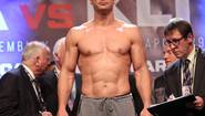 Weigh-in photos of Joshua vs. Klitschko