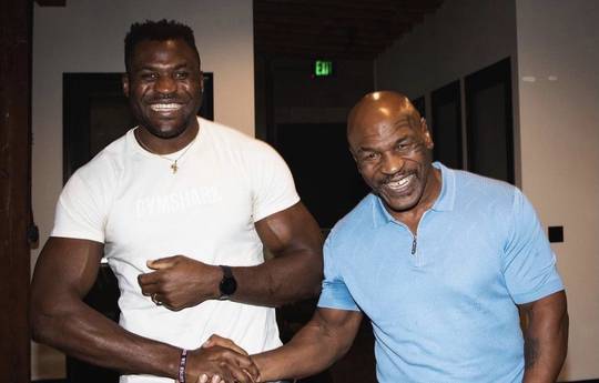 Mike Tyson vai treinar Ngannou para o combate contra Fury