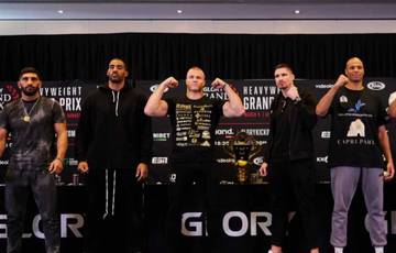 GLORY Heavyweight Grand Prix: weigh-in results