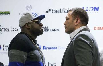Pulev and Johnson face-to-face