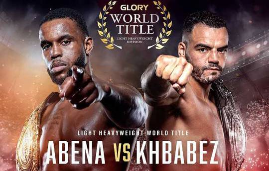 Abena y Khbabez lucharán en el torneo Glory el 9 de marzo