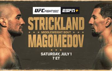 Strickland klopt Magomedov knock-out en andere resultaten van het UFC on ESPN 48-toernooi