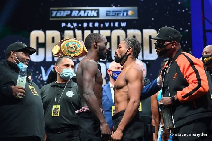 Crawford and Porter make weight