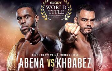 Abena and Khbabez will fight at the Glory tournament on March 9