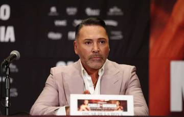 De la Hoya a rompu le silence sur le contrôle antidopage positif de Garcia avant son combat contre Haney