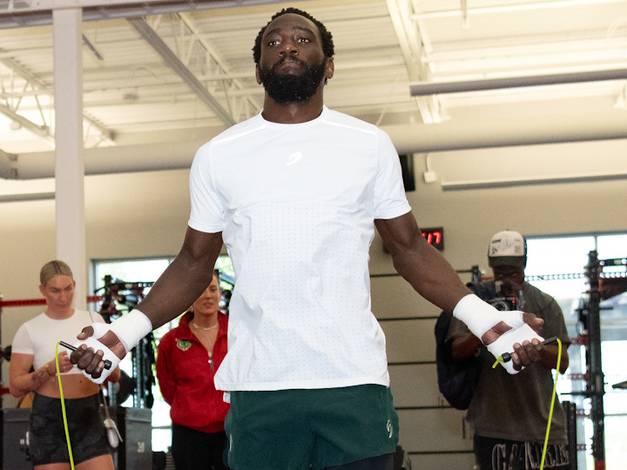 Crawford had an open workout