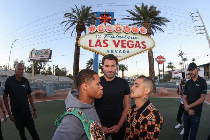 Haney und Diaz haben sich in Las Vegas kennengelernt