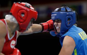 Anna Lysenko advanced to the quarterfinals of the Olympic tournament