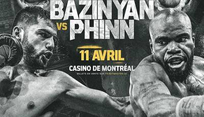 Erik Bazinyan vs Shakeel Phinn - Fecha, hora de inicio, Fight Card, Lugar