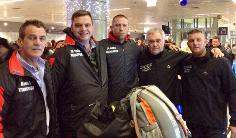 Дэни Вентер и его команда прибыли в Киев