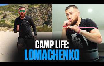Lomachenko showed how he prepares for Kambososos (video)