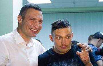 Klitschko sprak over het advies dat hij Usyk gaf voor het gevecht met Usyk