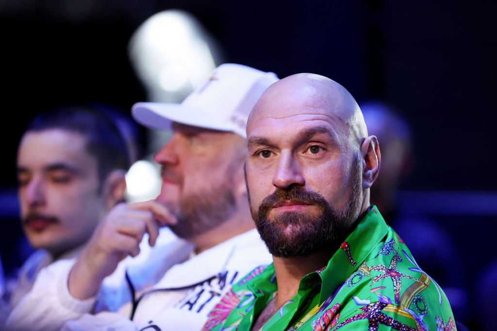 Tyson Fury. Getty Images