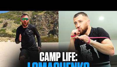 Lomachenko showed how he prepares for Kambososos (video)