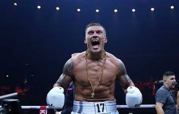 Oleksandr Usyk's manager: 'Oleksandr Usyk will take that green belt away from Fury and take it home'