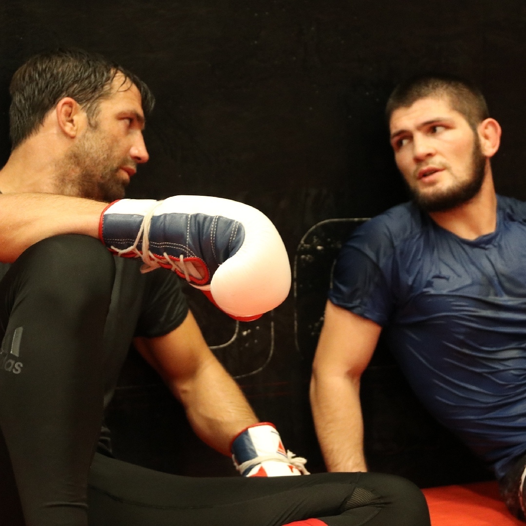 Luke Rockhold at the Gym