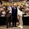 Pacquiao and Thurman meet at a press conference 12