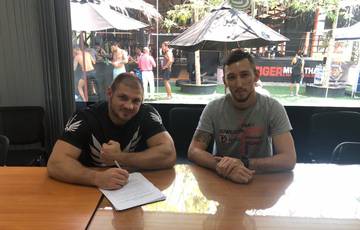 Штырков подписал контракт с UFC