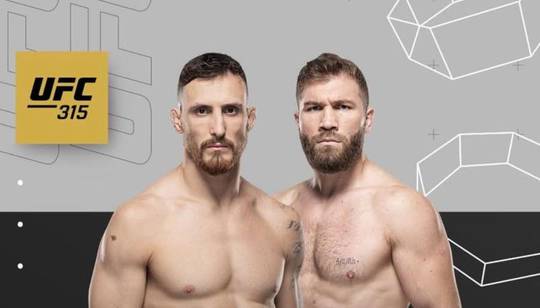 UFC 315: Bukauskas vs Cutelaba - Date, Start time, Fight Card, Location