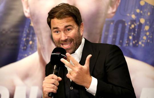 Eddie Hearn wants to control all boxing like UFC