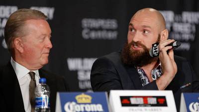 Fury's next fight will be on September 21 in the US