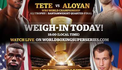 Tete - Aloyan, Fayfer - Tabiti. Weigh-in results