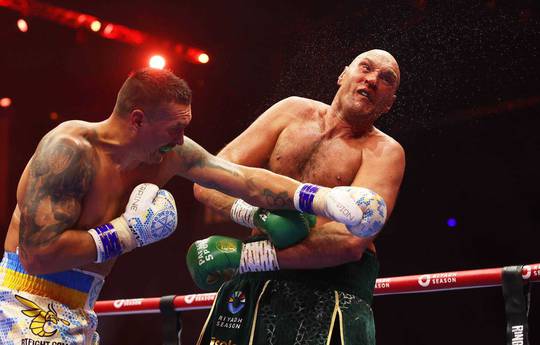 Fury habló sobre la potencia de los golpes de Usyk