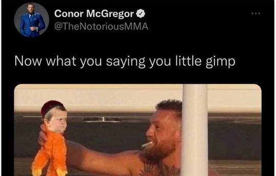 McGregor and Hasbeek fight again on social media
