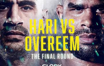 La tercera pelea de Hari y Overeem encabezará Glory Collision 4