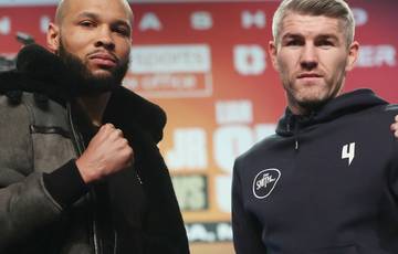 Eubank Jr and Smith met at the final press conference