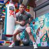 Saul Alvarez held an open training session 2