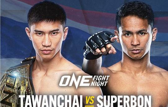 Tawanchai e Superbon terão um combate pelo título no ONE Fight Night 15