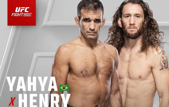 UFC on ESPN 55 - Nicolau vs Perez : Yahya vs Henry - Date, heure de début, carte de combat, lieu