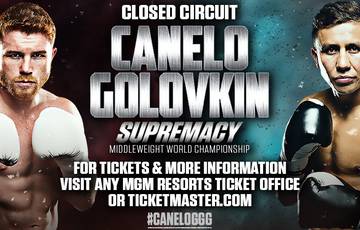 Canelo v. Golovkin. Ticket information