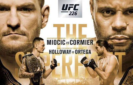 Файткард турнира UFC 226