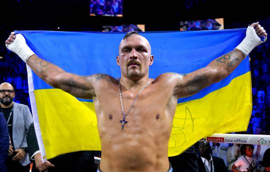 Usyk: "The military, who are on the front lines, say that my actions inspire them"