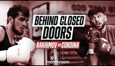 Promo fight Cordina-Rakhimov